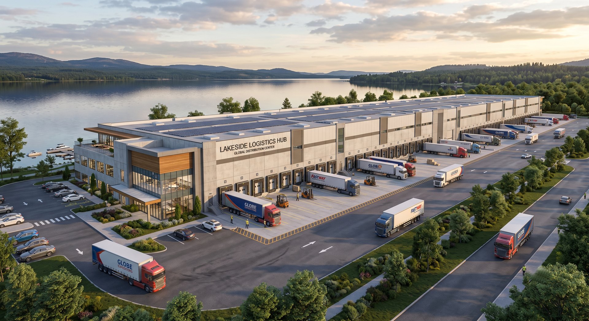 Lakeside Logistics Hub 作品照