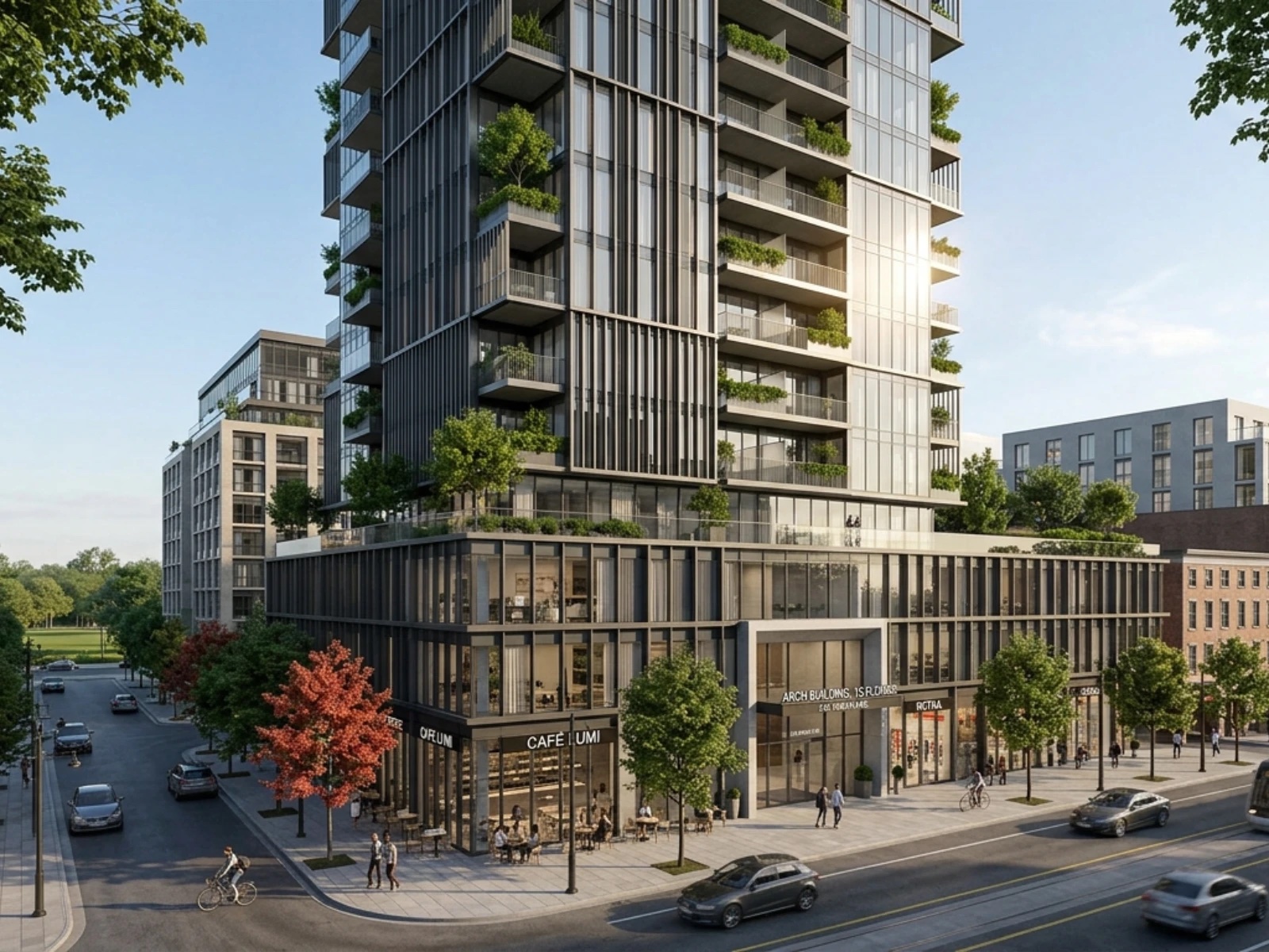 Downtown Mixed-Use Tower 作品照